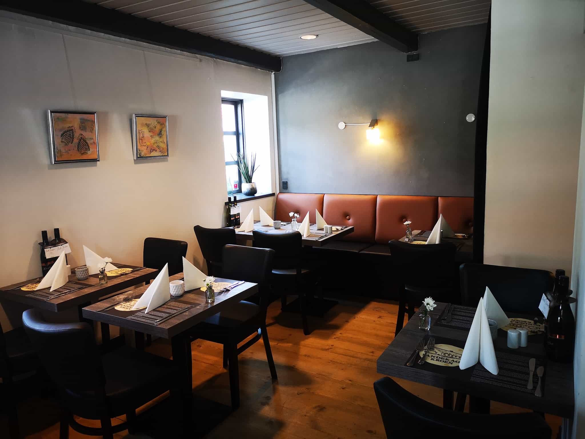 Pandekagekroen, hyggelig restaurant ved Viborg